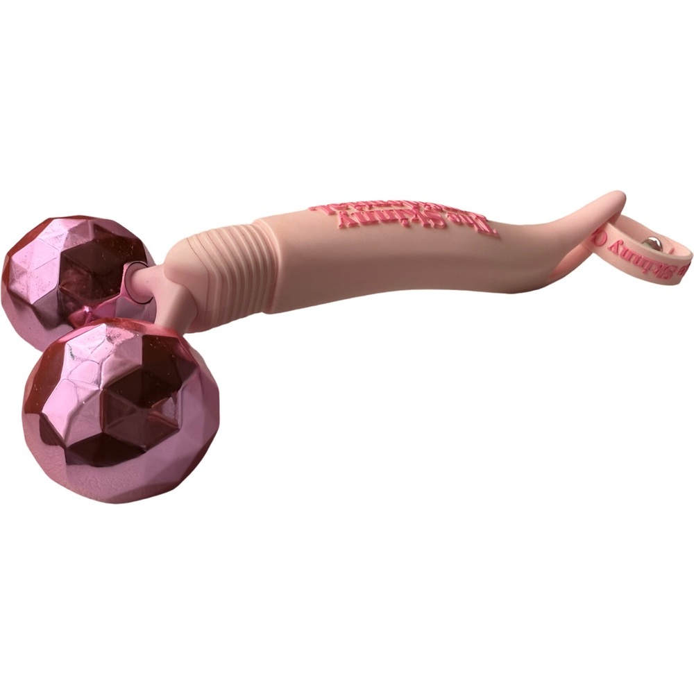 Skinny confidential pink balls facial massager